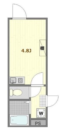 穴守稲荷駅 徒歩7分 1階の物件間取画像